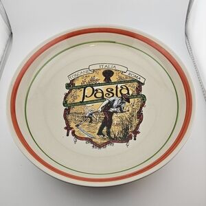 Ceramic Pasta Dish Serving Bowl – Tuscany Roma Design